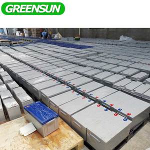 Greensun chu kỳ sâu có thể sạc lại gel pin 12V 260ah 250AH AGM năng lượng mặt trời chì axit pin cung cấp Châu Âu - Product Image 4