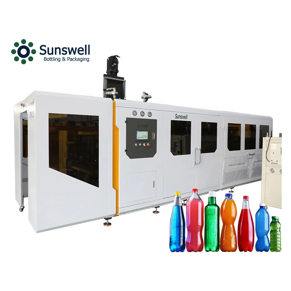 completely automatic 8cavity rotary type blow moulding moulds equipment