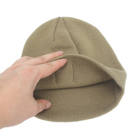 Bonnet unisexe en tricot jacquard de haute qualité avec étiquette en cuir et bouton, style urbain et sportif, pour jeunes et couples, vente en gros