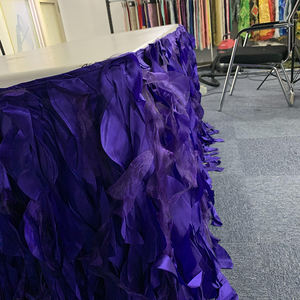 Durable Tafetta <b>Table</b> <b>Skirt</b> for Space Themed Parties - Product Image 6