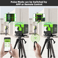 Niveaux laser 4D Huepar PO4CG Green Line, niveau laser rotatif à 16 lignes