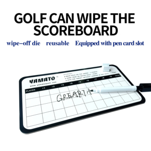 Carte de score de <span class=keywords><strong>golf</strong></span> portable en gros et support de compteur de coups accessoires de notation pour jeu de chipping et tableau de bord - Product Image 2
