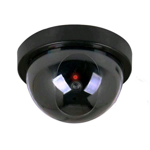 Indoor and Outdoor Dome Speed Mini Dummy Webcam Fa Ke CCTV Security Turett Color Camera With Flashing Led