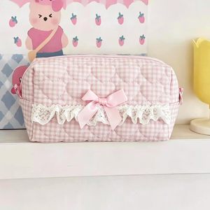 Eco Friendly Colorful Custom Travel <b>Large</b> Beauty Jacquard Pattern Terry Cloth Toweling pink Cute <b>Makeup</b> Cosmetic <b>Bag</b> With logo - Product Image 1