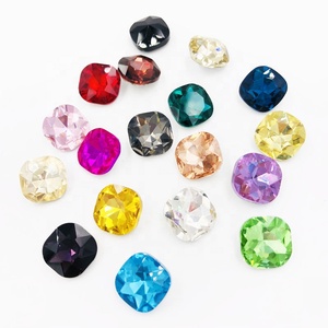 Prix d'usine Forme carrée Pointback Verre Couleur Strass pour Chaussures - Product Image 4