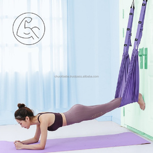 Cuerda de Yoga aérea con abertura de entrepierna de caballo, cinturón de yoga elástico, correa de extensión de cuerda invertida, entrenador de cintura inferior dividida - Product Image 5