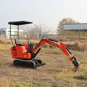 China Brand SOAO 800kg Hydraulic Cheap From 0.8t To 2.5t Smallest Mini Excavator With Cabin