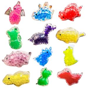 Juguetes blandos de dinosaurio transparentes con burbujas a granel, juguetes antiestrés suaves de TPR, juguetes surtidos para niños, recuerdos para fiestas infantiles, recompensas para el aula - Product Image 6