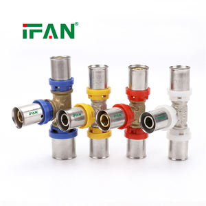 IFAN Accesorio de Tubería <span class=keywords><strong>Multicapa</strong></span> de Latón para PEX, Tipo Pressfitting - Product Image 1