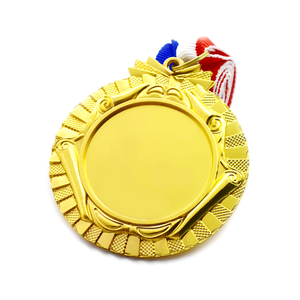 Prix usine haute qualité personnalisé Champions Marathon métal Sport médaille d'or vierge pour sublimation - Product Image 3