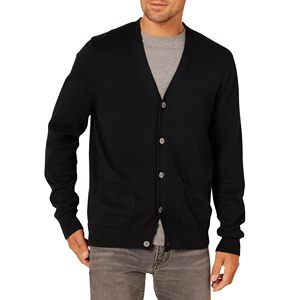 Nouveau Cardigan Homme Tricoté Col V Manches Longues Boutonné Anti-Boulochage Couleur Unie Automne 2026 – Meilleure Vente 100% Coton - Product Image 1