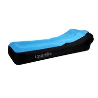 Canapé gonflable portable et pliable au design moderne, lit de plage pour usage extérieur