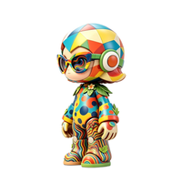 Figurine articulée personnalisée OEM, personnage de dessin animé arc-en-ciel, avec emballage personnalisé, usine d'origine chinoise, service personnalisé