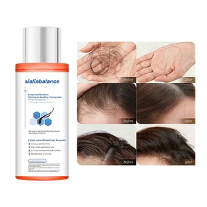 Marque privée Sérum d'huile essentielle de cheveux naturels et biologiques Essence Traitement anti-perte et repousse rapide à la biotine pour la croissance des cheveux - Product Image 1