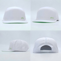 Casquette de golf imperméable en TPU avec logo brodé personnalisé, 6 panneaux, Gorras, casquettes de baseball sportives, casquettes snapback