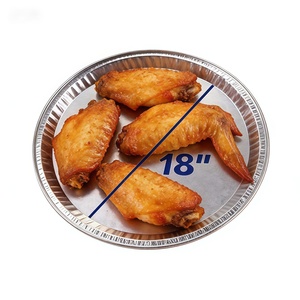 Vente en gros de <span class=keywords><strong>plat</strong></span> à tarte en <span class=keywords><strong>aluminium</strong></span> de 18 pouces - <span class=keywords><strong>Plat</strong></span> à pâtisserie en <span class=keywords><strong>aluminium</strong></span> recyclable résistant au <span class=keywords><strong>four</strong></span> pour les fournitures de restaurant - Product Image 4