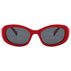 Red Cat Eye Sunglasses Full Rim UV400 Protection Unisex Adult Style - Product Image 1