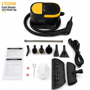 Limpiador a Vapor Portátil de Alta Presión OEM ODM, 1500W, 3BAR, 1600ml, Calentamiento Rápido en 15s, Multiusos, para Cocina, Hogar y Auto - Product Image 2