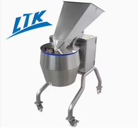 Industriële Multifunctionele 100-2000 Kg/u Chips Snijmachine/Shredder Nieuwe Staat Fruitmateriaal Verstelbare Snijdikte