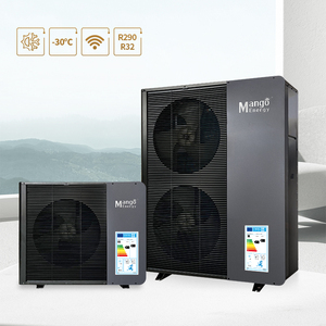 ปั๊มความร้อนอากาศสู่น้ำ CE A+++ ใช้พลังงานแสงอาทิตย์และสารทำความเย็น R290 สำหรับใช้ในครัวเรือนและโรงแรม กำลังไฟฟ้าเต็มรูปแบบ 16-24 กิโลวัตต์ - Product Image 1