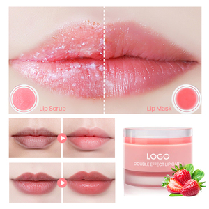 Ensemble gommage et baume à lèvres 2 en 1 avec logo personnalisé, naturel, biologique, thérapie douce, café, saveur fraise, <span class=keywords><strong>sucre</strong></span> - Product Image 3