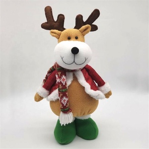 2020 werbe Stehenden Weiche Spielzeug Plüsch Weihnachten Rentier Ausgestopfte Tier - Product Image 2