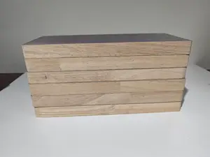 Tablero de madera maciza de roble Hoja de Paulownia blanqueada Venta