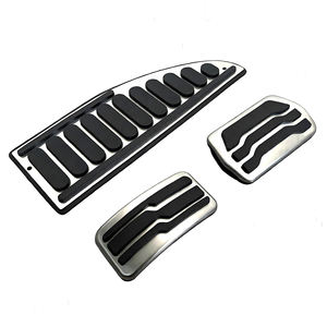 Kit de 3 accessoires de voiture pour Ford <span class=keywords><strong>Concept</strong></span>, pédale automatique, Focus 2005-2023, accélérateur, frein, repose-pieds, côté conducteur - Product Image 4