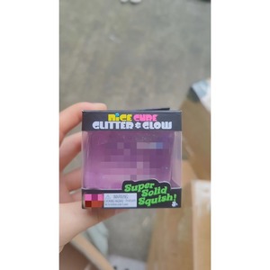 Cubo de Goma Antiestrés de Alta Calidad Needoh Nice Cube Glitter Super Solid Squishy Fidget Toy, Venta al por Mayor - Product Image 4