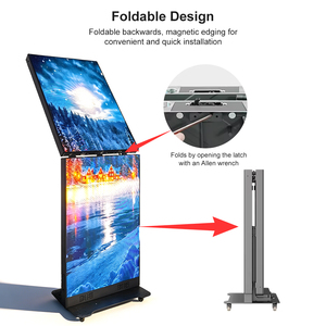 Pantalla LED Premium para Póster P1.86 P2.5 Ultrafina con Marco de Aluminio Fundido a Presión y Unión sin Costuras para Promoción de Productos en Centros Comerciales - Product Image 4