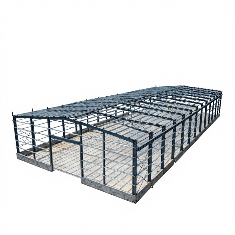 Heavy Steel Structure Welded Prefabricated Workshop