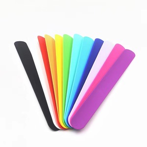 CCH Wholesale silicone wristbands pure color self-wrapping silicone activity wristbands - Product Image 4