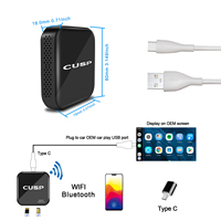 Boîtier intelligent Android pour CarPlay filaire OEM Qualcomm 6115 6225 8 Go 128 Go Adaptateur multimédia automobile AI