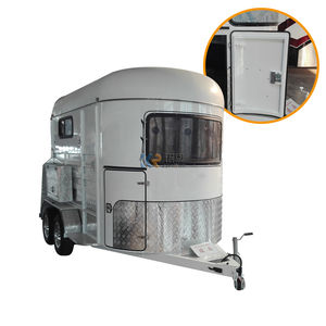 2025 Australie cheval remorque droite Style américain nourriture Usa flotteur vivant quart ventes australie Standard cheval remorque - Product Image 6