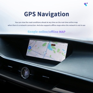 เครื่องเล่นวิดีโอมัลติมีเดียหน้าจอ720แอนดรอยด์1920 * Carplay สำหรับ Lexus ES 300h 250 350 300 ES330 ES350วิทยุนำทาง GPS - Product Image 5