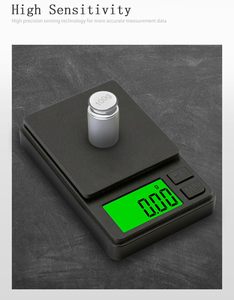 Báscula Digital para Pesar Oro y Gemas, 100g/0.01g, Mini Báscula Electrónica Portátil de Bolsillo para Joyería - Product Image 1