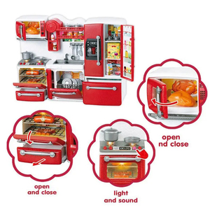 Mini poupée <span class=keywords><strong>cuisine</strong></span> ensemble filles semblant jouer jeu <span class=keywords><strong>de</strong></span> <span class=keywords><strong>cuisine</strong></span> simulé électrique Mini <span class=keywords><strong>cuisine</strong></span> ensemble avec lumière et musique - Product Image 3