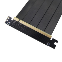 Câble de carte Riser PCIE3.0 40cm Extension Pcie vers Sata Câble de données flexible PCI-Express 180 degrés Expresscard vers adaptateur Pcie X16