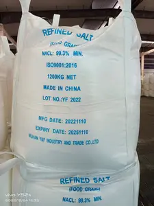 Muối Nhà sản xuất tươi cổ phiếu của tinh chế Muối Sodium Chloride 99% muối ăn