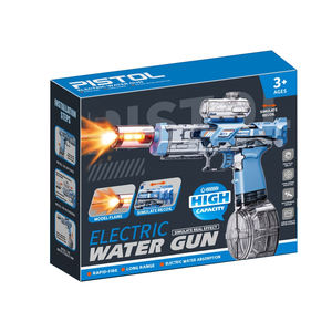 2025 Hot vendendo verão ao ar livre de longo alcance elétrico água arma brinquedo grande capacidade elétrica som luz água arma brinquedo para crianças - Product Image 6