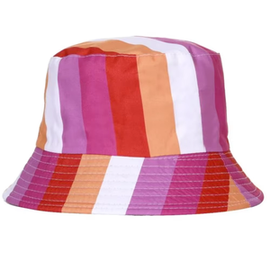 Venta al por mayor Unisex 2025 Rainbow Flag LGBTQ Bucket Hats Lesbian Transgender Bisexual Gay Pride Cap - Product Image 6