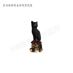 รูปปั้นอีกาสยองขวัญบนรูปปั้นโบนีย์ งานฝีมือเรซิ่นโพลีเอสเตอร์แบบกำหนดเอง ของตกแต่งโต๊ะสไตล์โกธิคพร้อมรายละเอียดลายดอกไม้ ของตกแต่งศิลปะแนวดาร์ก เหมาะเป็นของขวัญ - Product Image 4