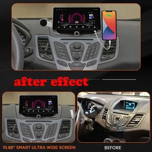 หน้าจอแอนดรอยด์ 14 ขนาด 10.88 นิ้ว สำหรับรถยนต์ฟอร์ด โฟกัส เอ็มเค3 คูก้า เฟียสต้า ซี-แม็กซ์ จอ QLED มัลติมีเดีย ออโต้เรดิโอ วิทยุ บลูทูธ WIFI คาร์เพลย์ GPS DSP - Product Image 4