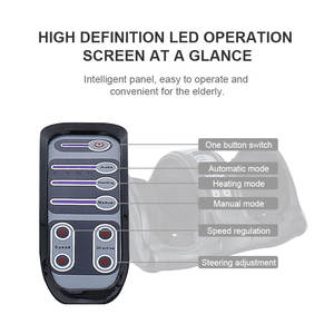 Masseur de pieds à chauffage électrique en gros d'usine Nouveau dispositif vibrant à prix bon marché pour le soulagement de la douleur - Product Image 6