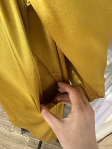 Lussuoso Vestaglia da Donna in Raso di Seta di Alta Qualità, Abito da Sposa, Vestaglia da Spa, Accappatoio con Tasche, Vestito da Sposa e Damigella, Camicia da Notte - Product Image 5