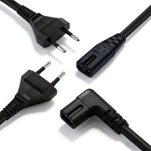 Câble d'<span class=keywords><strong>alimentation</strong></span> CA avec prise UE 0,3-10m C7, rallonge Euro en forme de 8 pour <span class=keywords><strong>TV</strong></span> <span class=keywords><strong>Samsung</strong></span> LG Sony, <span class=keywords><strong>alimentation</strong></span> moniteur <span class=keywords><strong>Samsung</strong></span>, PS2 3 - Product Image 1