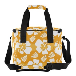 Aloha Hawaiian Style Portable Leak Proof Full Print Custom Insulated Tote Cooler Bag Thermal Lunch Bag for Adult Kids - Product Image 2