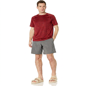 Men's Long Sleeve Rash Guard Solid Color 100% Polyester Quick Dry UPF50+ Anti-Bacterial <b>Swim</b> <b>Shirt</b> - Product Image 1
