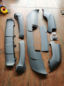 Sortie d'usine en stock Pare-chocs De Voiture air kits Avant et après le siège lèvre Avant + retour à lèvres Non-peinture pour BMW X5 E70 07-10 - Product Image 3