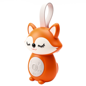 Juguetes para bebés recién nacidos Calmante y reconfortante Caja <span class=keywords><strong>de</strong></span> música animal Lullaby Fox Design White Noise Sleep Machine - Product Image 1
